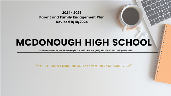 Parent abd Family Engagment Plan